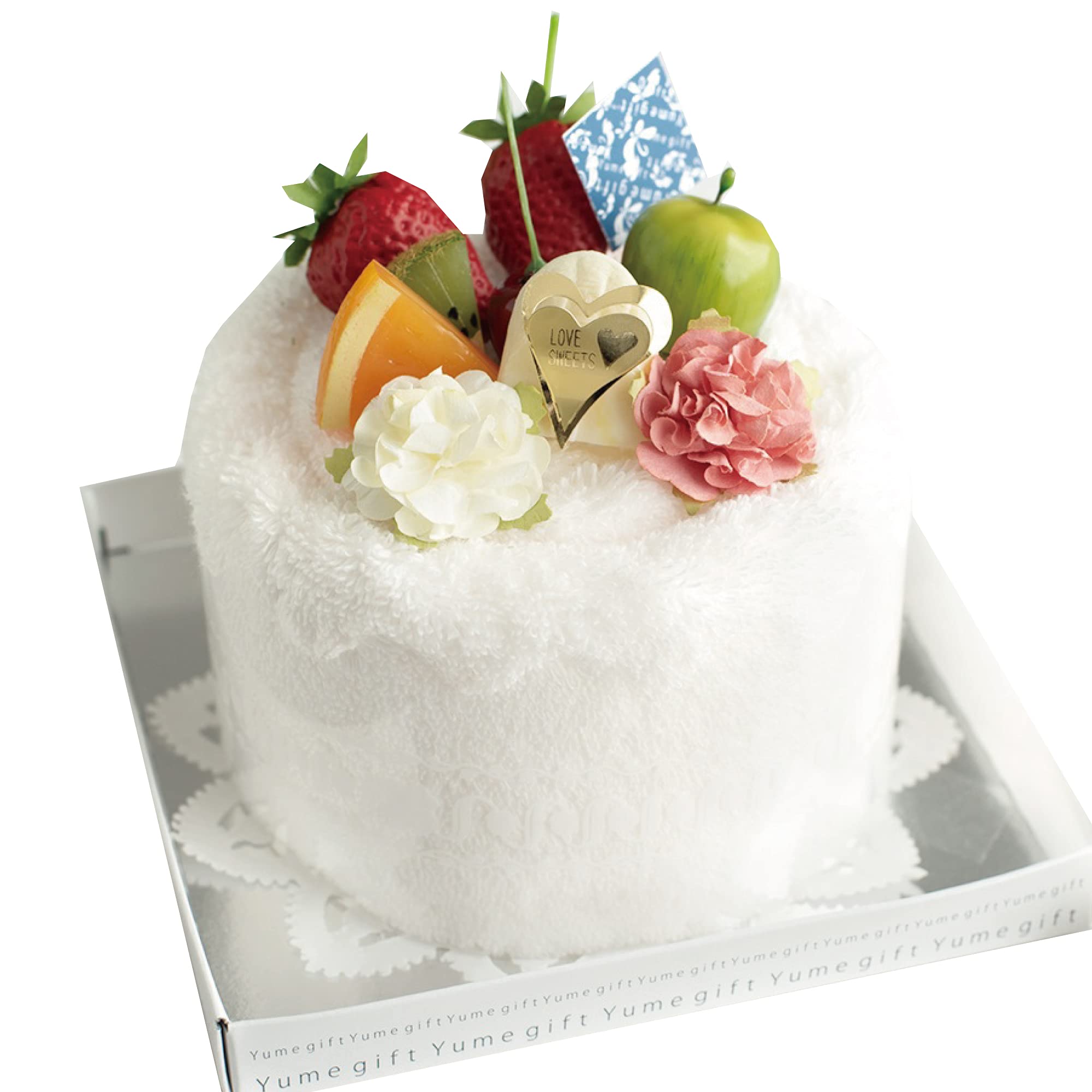 Towel Senshu Face Birthday Towel Made in Handmade Cake, Towel, Fruit, Towel, Cake, Present, Gift, Japan, (White) белый
Towel Senshu Face Birthday Towel Made in Handmade Cake, Towel, Fruit, Towel, Cake, Present, Gift, Japan, (White) белый