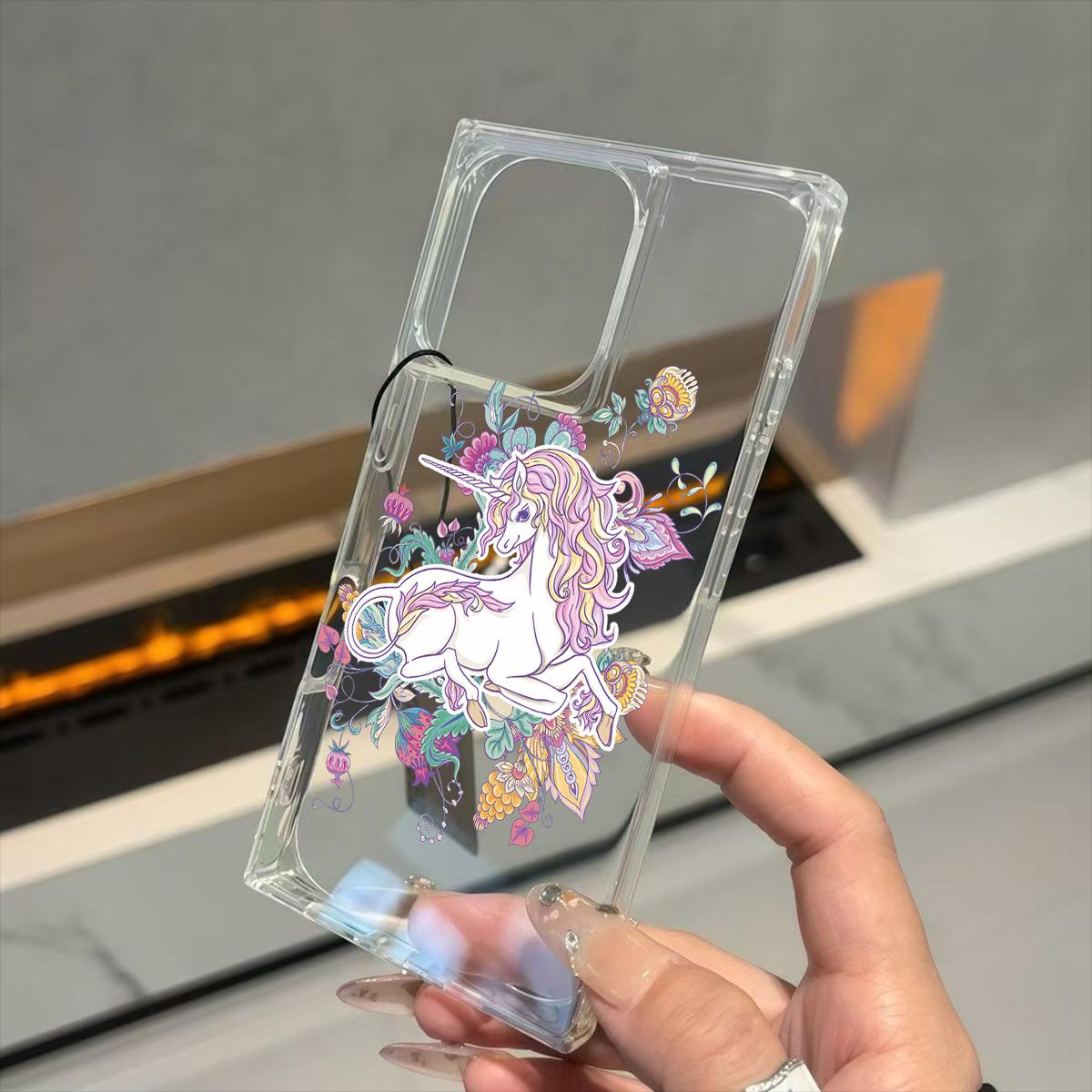 Прозрачный квадратный чехол-бампер для iPhone 12 16 ProMax 14 Pro Max 15 Plus 13 11, защита от окисления, чехол с рисунком цветка и единорога iphone 11 ProMax
Прозрачный квадратный чехол-бампер для iPhone 12 16 ProMax 14 Pro Max 15 Plus 13 11, защита от окисления, чехол с рисунком цветка и единорога iphone 11 ProMax