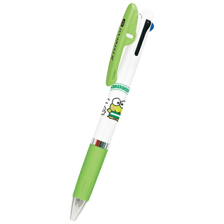 Шариковая ручка Kamio Japan Kerokero Keroppi Jet Stream 3 Color 047425 SANRIO Sanrio 0,5 мм
Шариковая ручка Kamio Japan Kerokero Keroppi Jet Stream 3 Color 047425 SANRIO Sanrio 0,5 мм