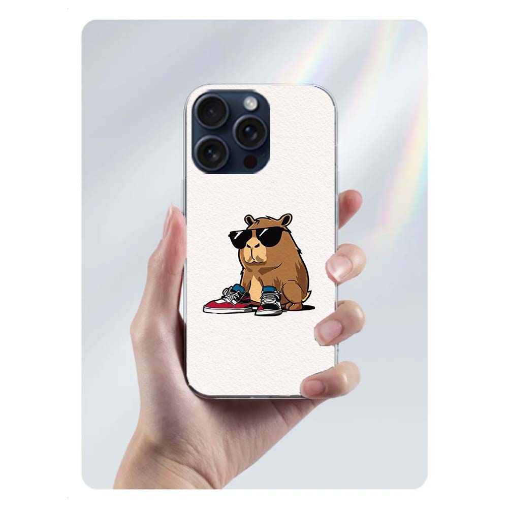 Cute Cartoon Capybara Clear Phone Case For Iphone 17 Air 16 Pro Max 15 Pro 14 Plus 17E 16E 11 13 12 Mini Cover Cases Fundas Cell iPhone 11
Cute Cartoon Capybara Clear Phone Case For Iphone 17 Air 16 Pro Max 15 Pro 14 Plus 17E 16E 11 13 12 Mini Cover Cases Fundas Cell iPhone 11