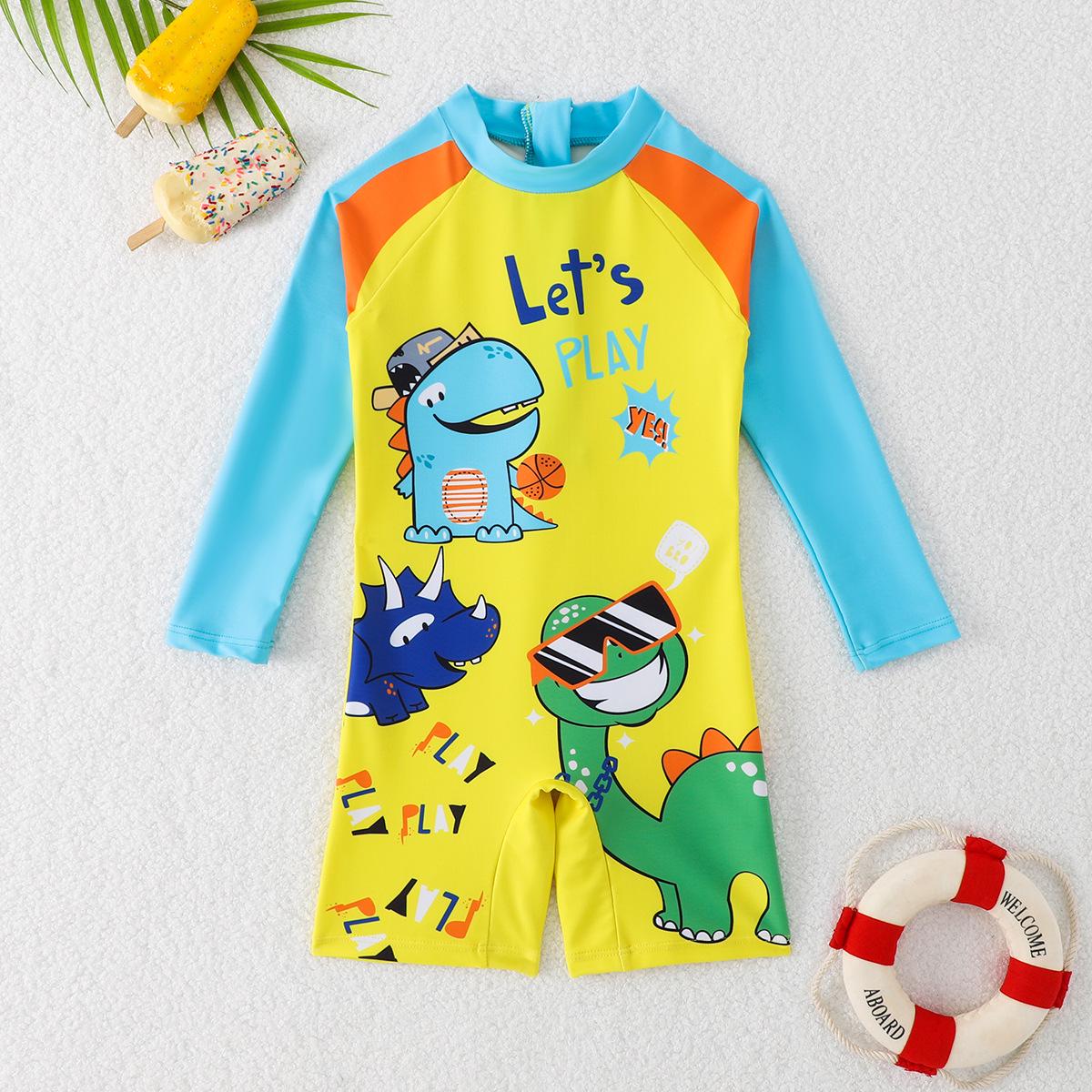 Желтый детский слитный купальник с длинным рукавом и динозавром (Дизайн 2025 года) 6 Years жёлтый
Желтый детский слитный купальник с длинным рукавом и динозавром (Дизайн 2025 года) 6 Years жёлтый