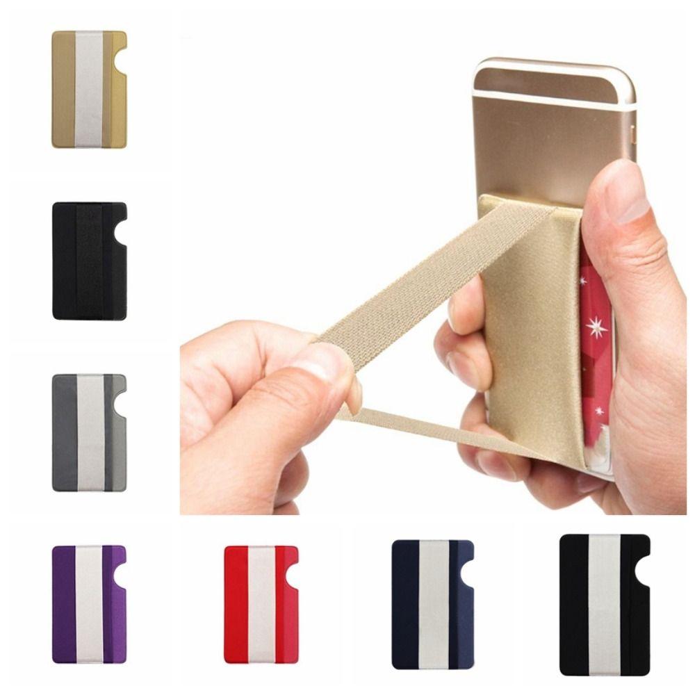 Anti-fall Elastic Band Cell Phone Card Holder Elastic Cloth Phone Card Holder Mobile Phone Wallet Navy with white band
Anti-fall Elastic Band Cell Phone Card Holder Elastic Cloth Phone Card Holder Mobile Phone Wallet Navy with white band