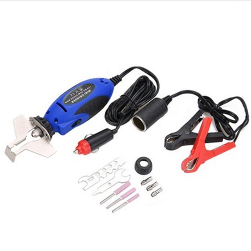 12V Portable Chainsaw Chain Sharpener with Cigarette Lighter Port and Battery Clip
12V Portable Chainsaw Chain Sharpener with Cigarette Lighter Port and Battery Clip