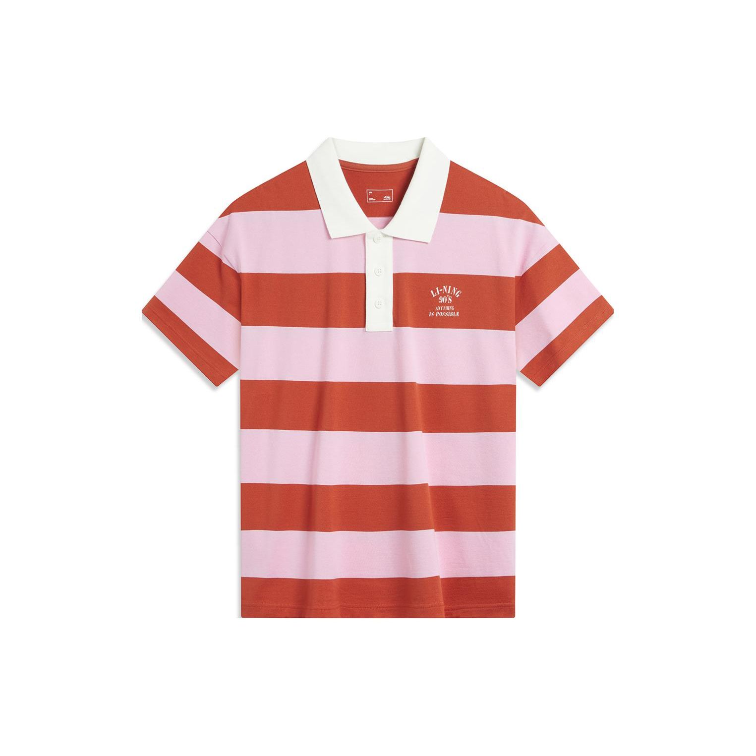 Li Ning Weekend Youth Casual Comfortable Striped Polo Shirt Unisex Polo Shirts Sunshine-Dirty-Orange APLU235-4 L
Li Ning Weekend Youth Casual Comfortable Striped Polo Shirt Unisex Polo Shirts Sunshine-Dirty-Orange APLU235-4 L