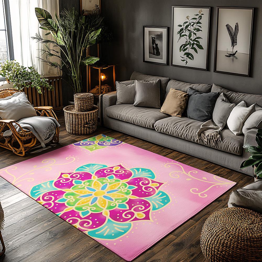 Cute Pink Rug Non-Slip Doormat Washable Floor Mat Home Decor Living Room Bedroom Entrance Mats Soft Cozy Area Rugs Indoor Outdoo 50x80cm
Cute Pink Rug Non-Slip Doormat Washable Floor Mat Home Decor Living Room Bedroom Entrance Mats Soft Cozy Area Rugs Indoor Outdoo 50x80cm