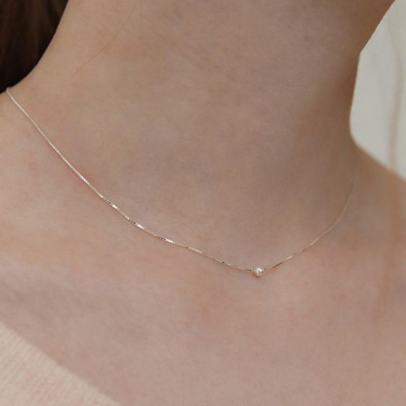 TATIANA (925 Silver) One-Point Pearl Chain Necklace NZ2151 Gold Plated
TATIANA (925 Silver) One-Point Pearl Chain Necklace NZ2151 Gold Plated