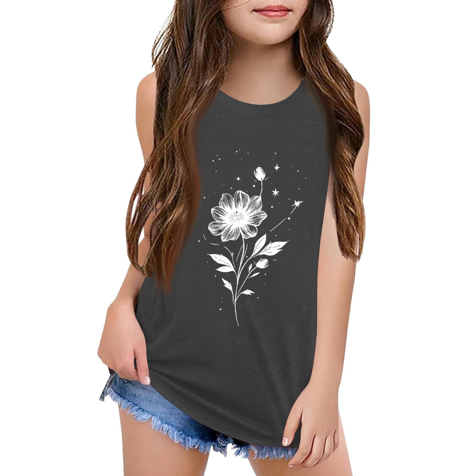 Girls Kids Summer Crewneck Sleeveless Shirts Tank Tops 160
Girls Kids Summer Crewneck Sleeveless Shirts Tank Tops 160