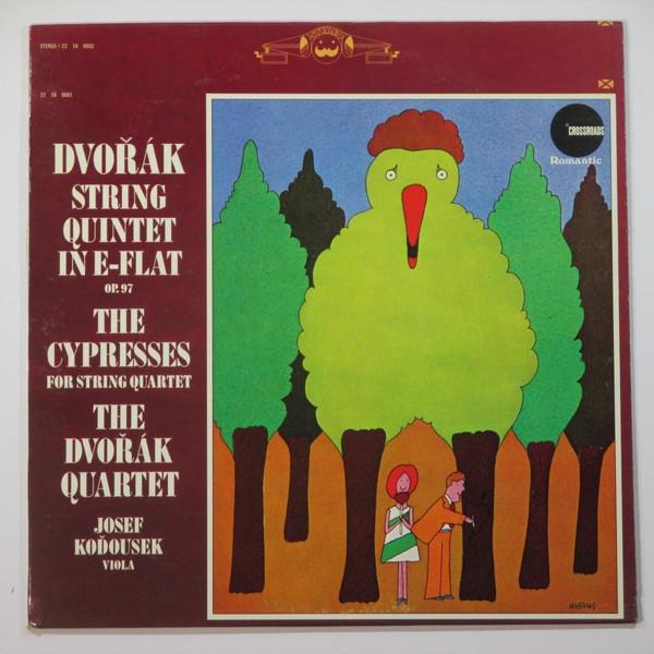 LP Record DVORAK QUARTET JOSEF KODOUSEK Dvorak String Quintet In Eflat Op 22160082 CROSSROADS 1967 US Classical Used
LP Record DVORAK QUARTET JOSEF KODOUSEK Dvorak String Quintet In Eflat Op 22160082 CROSSROADS 1967 US Classical Used