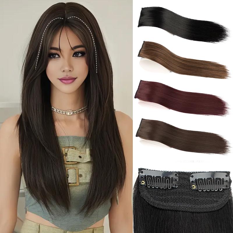MISS WIG Synthetic Short Straight Hairpieces Extension Smooth And Fluffy Clip-In Hair Increase Hair Volume For Women Daily Use Accessories 10cm
MISS WIG Synthetic Short Straight Hairpieces Extension Smooth And Fluffy Clip-In Hair Increase Hair Volume For Women Daily Use Accessories 10cm