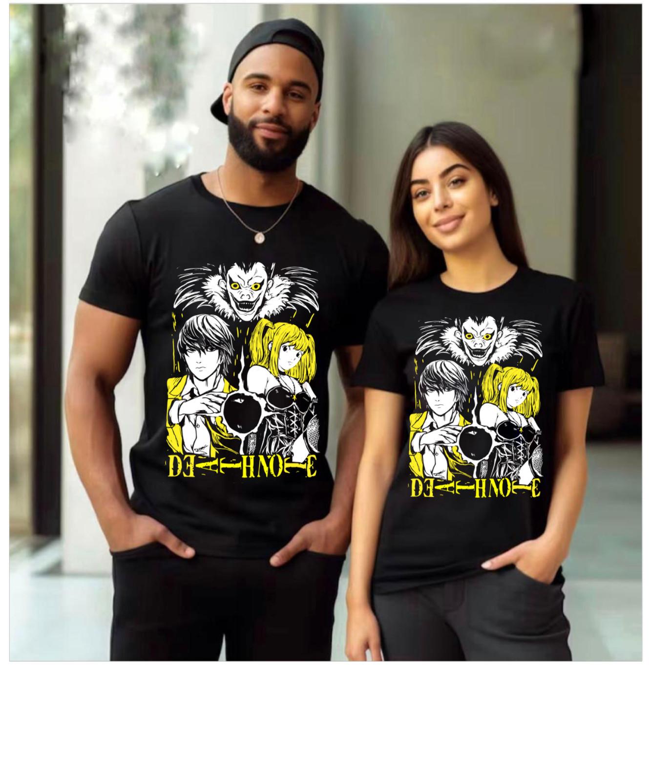 Kira Ryuk T-Shirt Mens Womens Tees Top Death Note L Manga Strip Horror Anime Black Tee Shirt All Size XL
Kira Ryuk T-Shirt Mens Womens Tees Top Death Note L Manga Strip Horror Anime Black Tee Shirt All Size XL