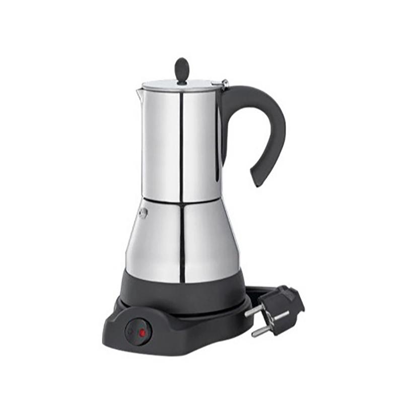 JUSTINLAU 200/300ML Electric Coffee Pot Stainless Steel Household European Plug Coffee Machine Italian Mocha Pot Barista Tools
JUSTINLAU 200/300ML Electric Coffee Pot Stainless Steel Household European Plug Coffee Machine Italian Mocha Pot Barista Tools