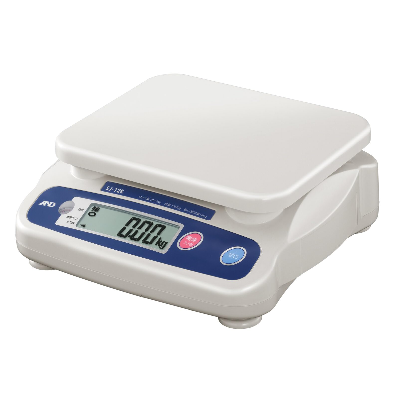 Digital Scale Minimum Pan No area A&D Trade-certified SJ-12K Capacity 12kg, display 0.01-0.02kg (Usage range 0.1-12kg), dimensions білий
Digital Scale Minimum Pan No area A&D Trade-certified SJ-12K Capacity 12kg, display 0.01-0.02kg (Usage range 0.1-12kg), dimensions білий