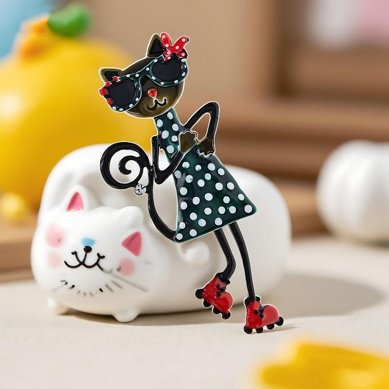 New Cute Sexy Spotted Cat Brooch Enamel Painted Oil Animal Pin Women s Men s Children s Accessory Gift Backpack Badge
New Cute Sexy Spotted Cat Brooch Enamel Painted Oil Animal Pin Women s Men s Children s Accessory Gift Backpack Badge