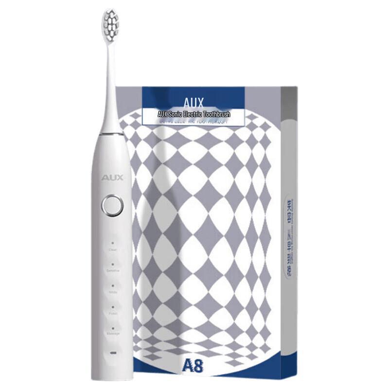 AUX A8 Sonic Electric Toothbrush CN plug (adapter included)
AUX A8 Sonic Electric Toothbrush CN plug (adapter included)