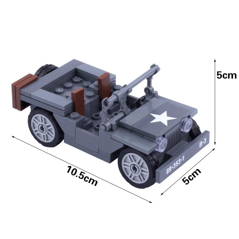 WWII Military Vehicle Building Blocks American Solider Figures Equipment Weapons LCM3 Navy Landing Craft MOC Mini Bricks QT011
WWII Military Vehicle Building Blocks American Solider Figures Equipment Weapons LCM3 Navy Landing Craft MOC Mini Bricks QT011