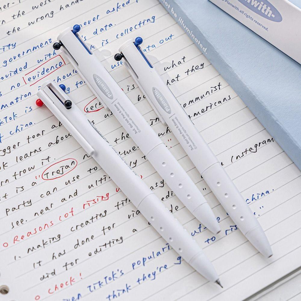 3 Colors 3 Color Ballpoint Pens Writing Pen 3 Color Multifunctional Gel Pen Take Notes білий
3 Colors 3 Color Ballpoint Pens Writing Pen 3 Color Multifunctional Gel Pen Take Notes білий