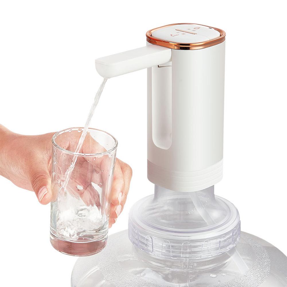Elektrische Wasserflaschenpumpe, tragbarer Wasserspender, faltbar, für Campingkü