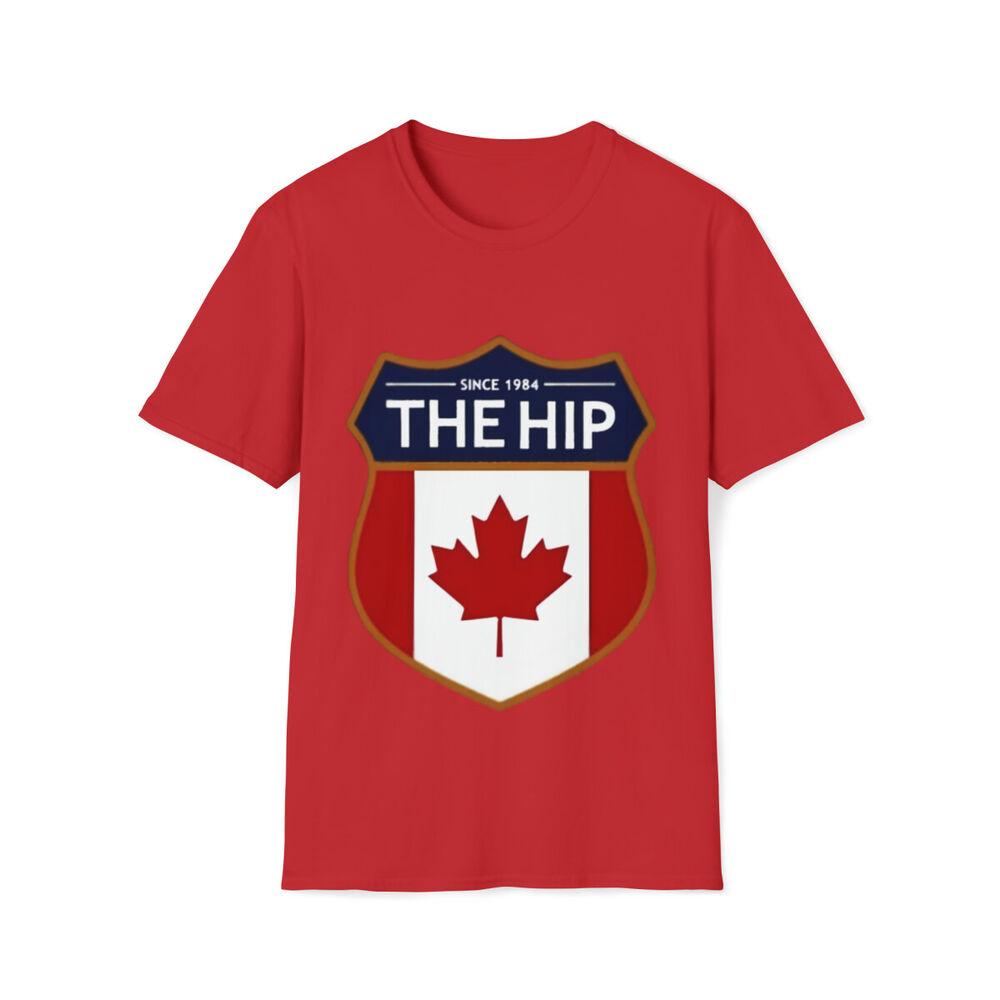 Unisex Cotton T-Shirt. Canadian Flag, The Tragically Hip. XL
Unisex Cotton T-Shirt. Canadian Flag, The Tragically Hip. XL