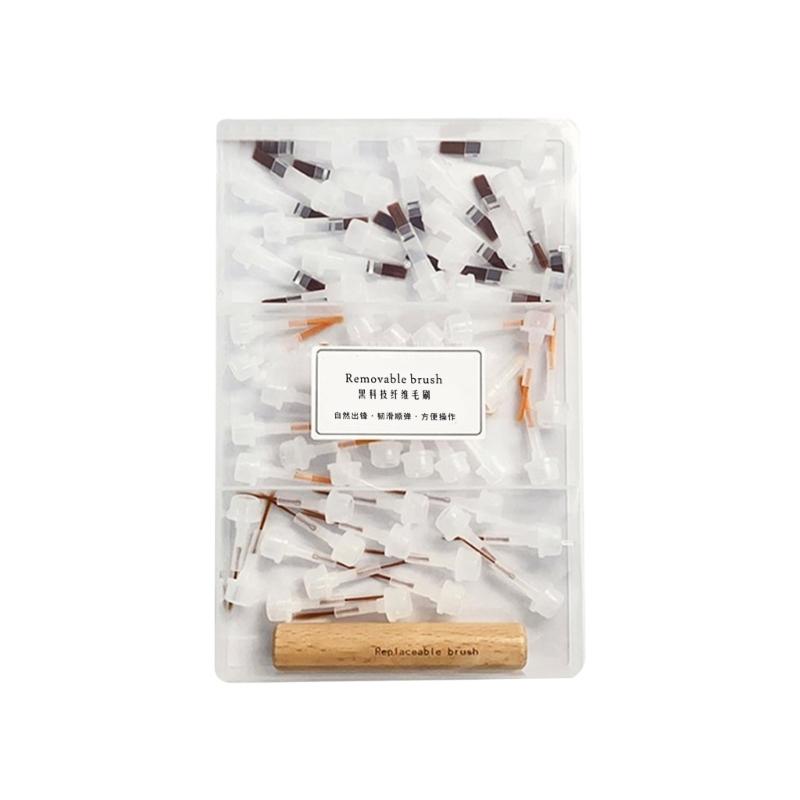 40/60 Pieces Portable Nail Brush Replacement Set Nail Art Enthusiast Tools For Both Professional And Home Environments
40/60 Pieces Portable Nail Brush Replacement Set Nail Art Enthusiast Tools For Both Professional And Home Environments
