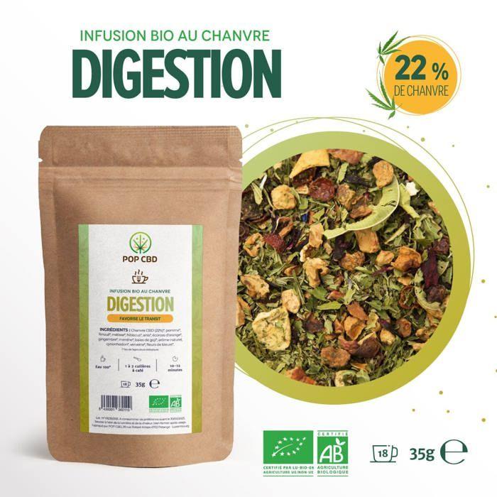 Infusion Bio Digestion, au Chanvre CBD 4 sachets
Infusion Bio Digestion, au Chanvre CBD 4 sachets