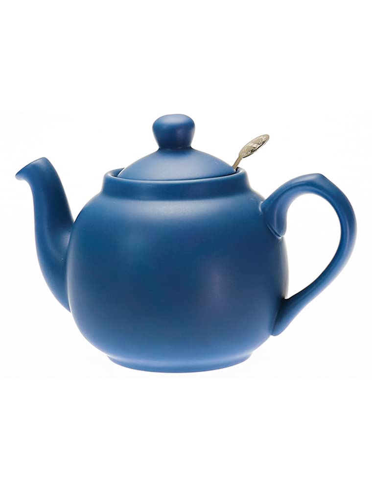 Household teapot from England, the home of black tea, 600ml for 2 cups, Nordic blue stoneware, cute round shape, comes with a fine stainless steel
Household teapot from England, the home of black tea, 600ml for 2 cups, Nordic blue stoneware, cute round shape, comes with a fine stainless steel