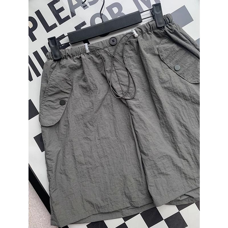 2024 Women s High-Waist Gray Cargo Shorts: Casual, Quick-Dry, Wide-Leg Summer Style XL
2024 Women s High-Waist Gray Cargo Shorts: Casual, Quick-Dry, Wide-Leg Summer Style XL