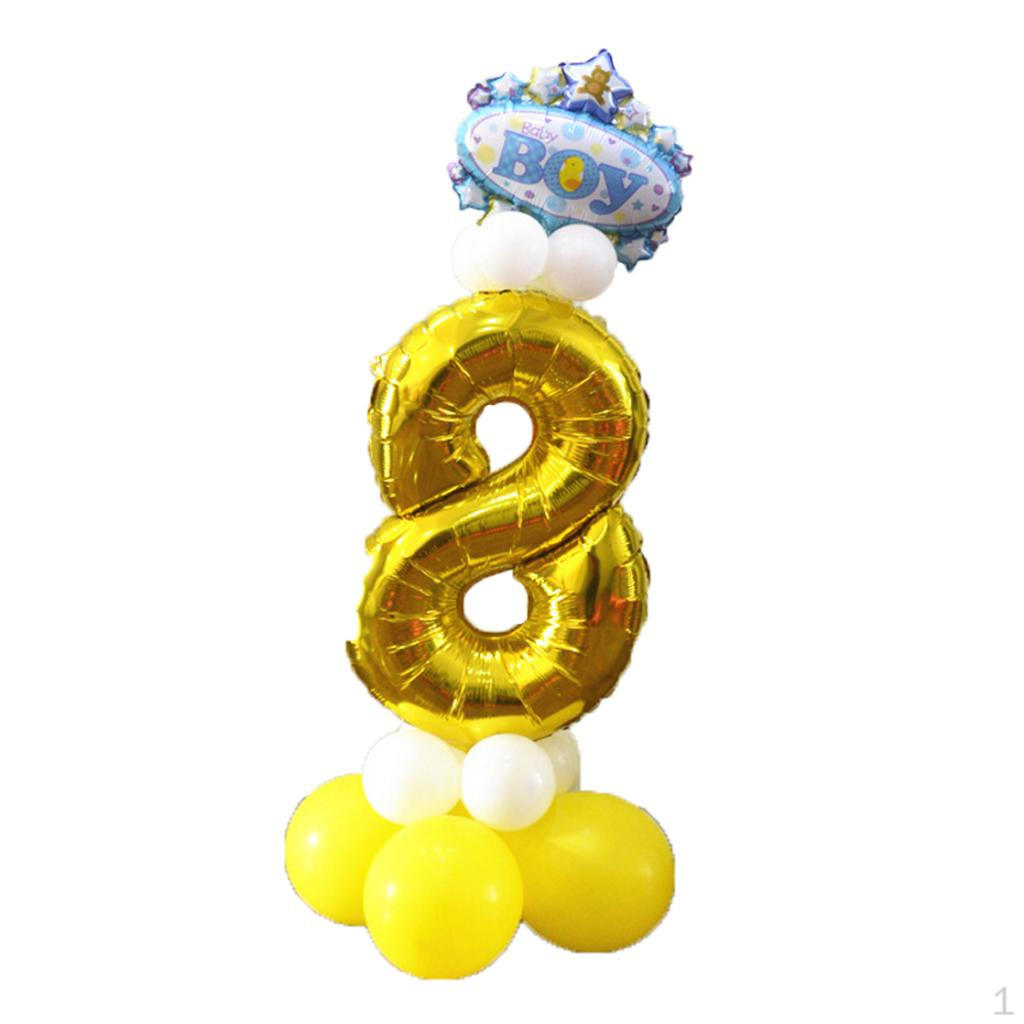 1 To 9 Numbers 32 Inch Digits Foil Balloons Baby Boy Birthday Party Decorations Number 8
1 To 9 Numbers 32 Inch Digits Foil Balloons Baby Boy Birthday Party Decorations Number 8