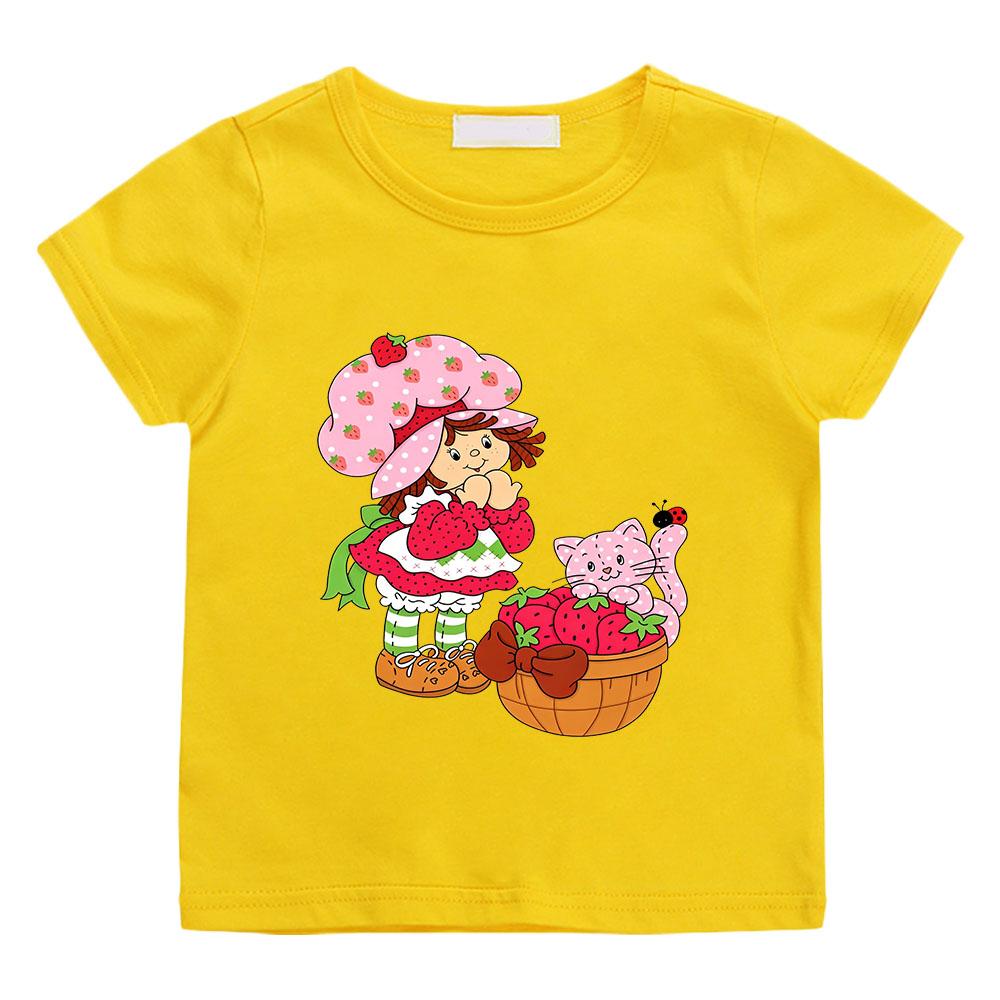 100% Cotton Strawberry Shortcake Children s T-Shirt Retro Anime Print Tees Cute Short Sleeved Casual O-Neck Kids Tops Camisetas 160 жовтий
100% Cotton Strawberry Shortcake Children s T-Shirt Retro Anime Print Tees Cute Short Sleeved Casual O-Neck Kids Tops Camisetas 160 жовтий