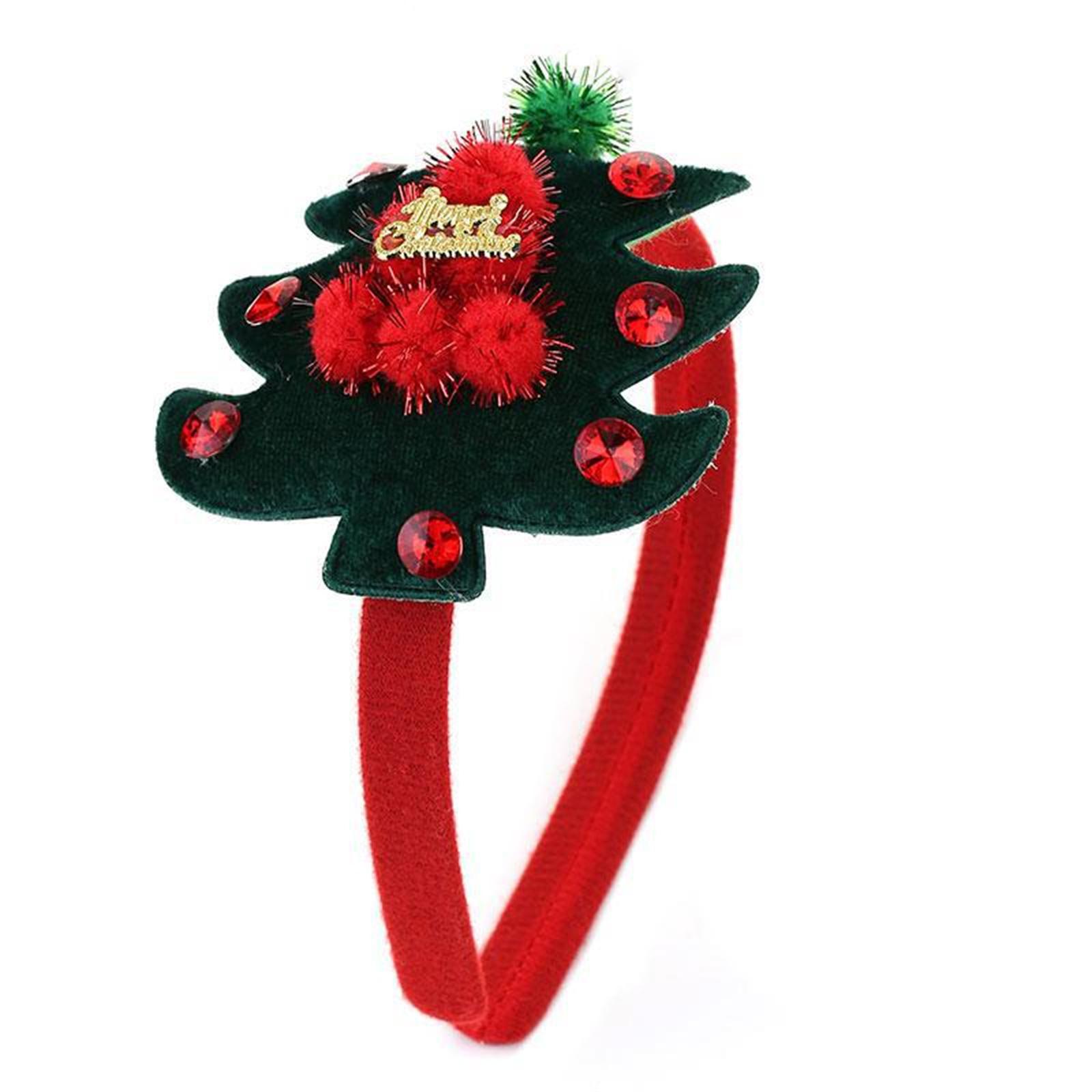Christmas Party Accessories Hair Hoop Plush Christmas Tree Headband Seasonal Holiday Hairband Family Gathering Headpiece
Christmas Party Accessories Hair Hoop Plush Christmas Tree Headband Seasonal Holiday Hairband Family Gathering Headpiece