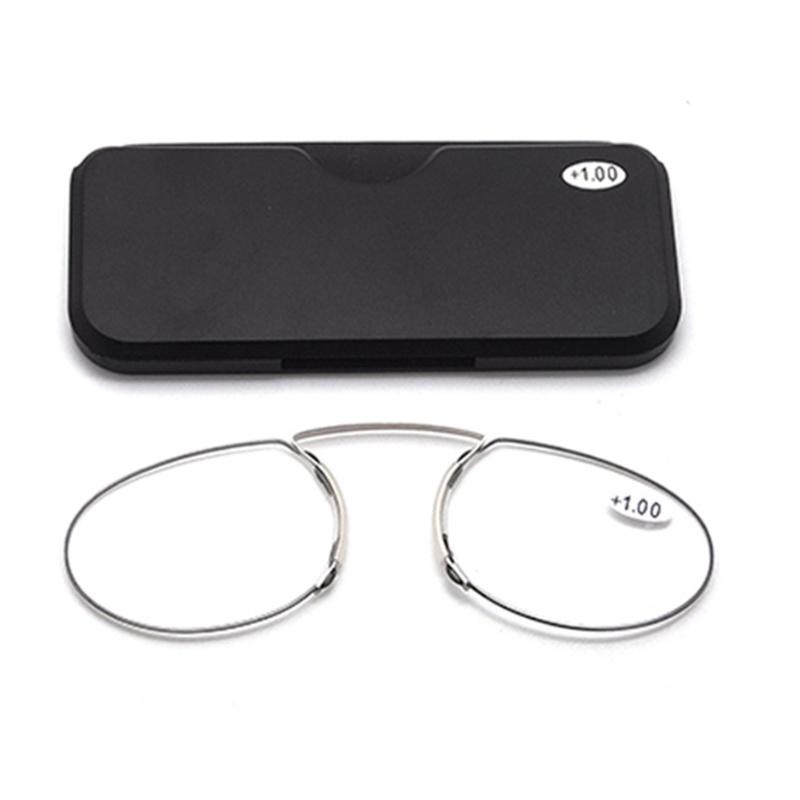 Nose Clip Ultra Light Elderly Glasses Card Style Magnifying Reading Glasses for Men Women Portable Tr Frameless Reader Glasses 100 чорний
Nose Clip Ultra Light Elderly Glasses Card Style Magnifying Reading Glasses for Men Women Portable Tr Frameless Reader Glasses 100 чорний