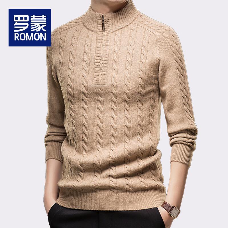 Romon Men s Thickened Zipper Half-Turtleneck Knit Sweater LZ5007 XL (175cm)
Romon Men s Thickened Zipper Half-Turtleneck Knit Sweater LZ5007 XL (175cm)
