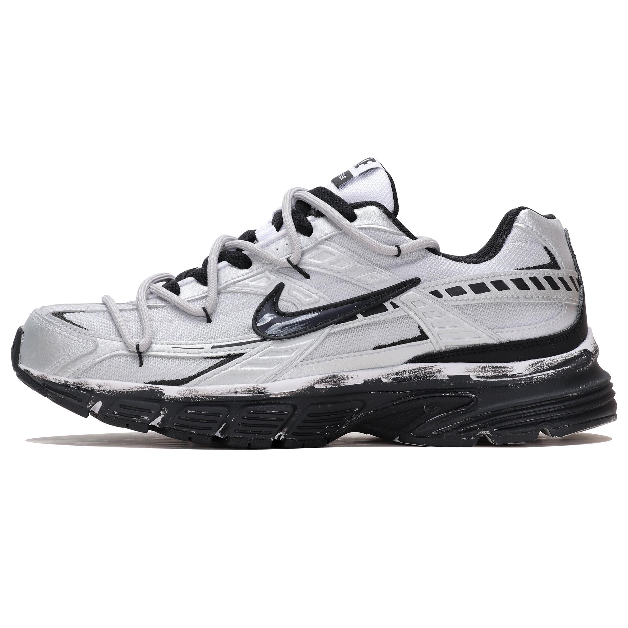 Nike Initiator Cushioning Support Breathable Low top Running Shoes Men s Silver Black 394055-100(Team804-) 44
Nike Initiator Cushioning Support Breathable Low top Running Shoes Men s Silver Black 394055-100(Team804-) 44