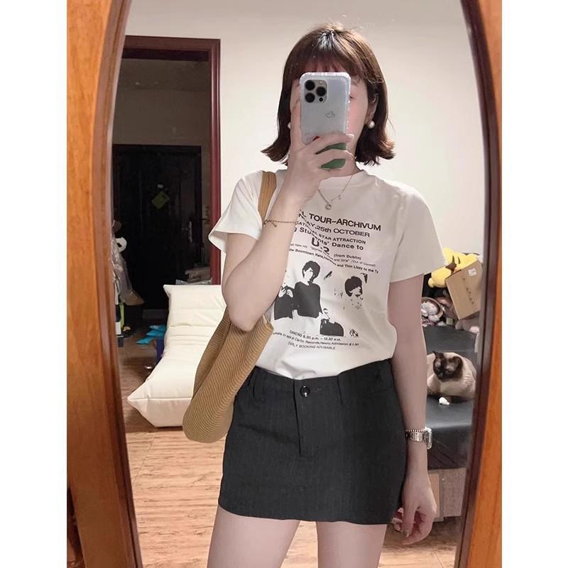 American retro letter printing short-sleeved T-shirt women s summer new high-end loose and thin cotton half-sleeved m (recommended 80-100) белый
American retro letter printing short-sleeved T-shirt women s summer new high-end loose and thin cotton half-sleeved m (recommended 80-100) белый
