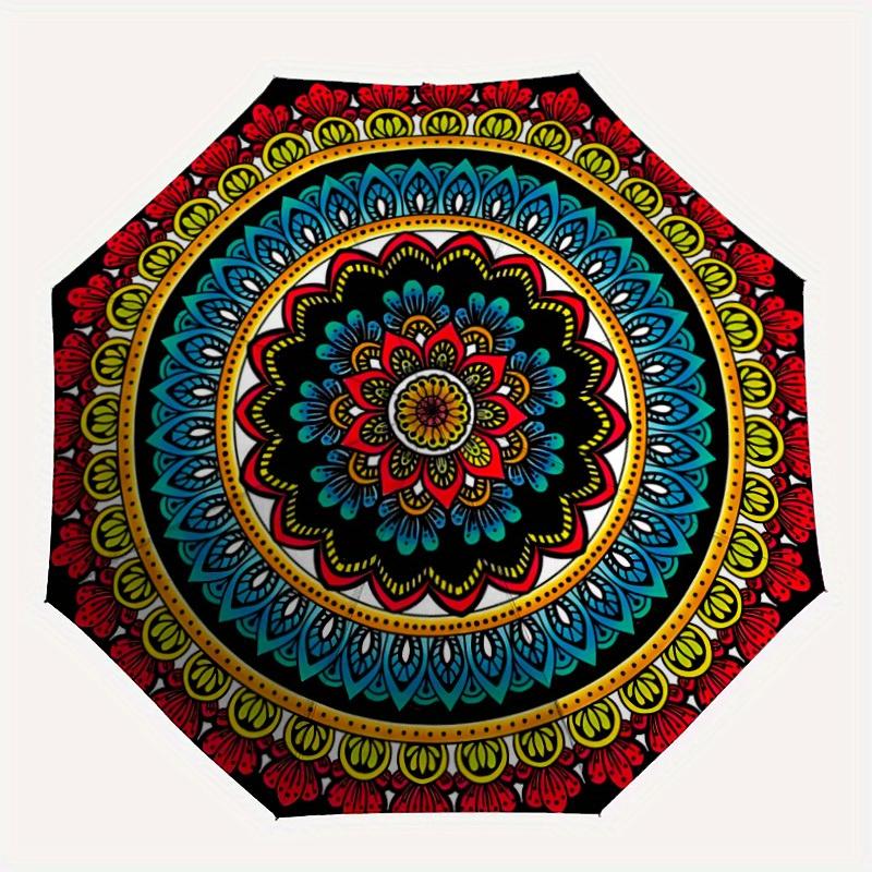 1pc Mandala Pattern Automatic Umbrella - 8-Rib Foldable Design, Outdoor Adventures, and Family Celebrations yy250829105
1pc Mandala Pattern Automatic Umbrella - 8-Rib Foldable Design, Outdoor Adventures, and Family Celebrations yy250829105