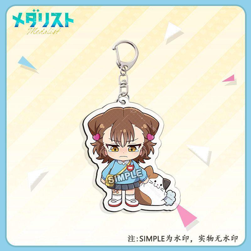 Medalist Yuitsuka Inori Acrylic Keychain Lovely Bag Charms Pendant Gift Fun Key Chain Cute Souvenir Creative Friends Kingring 6 cm
Medalist Yuitsuka Inori Acrylic Keychain Lovely Bag Charms Pendant Gift Fun Key Chain Cute Souvenir Creative Friends Kingring 6 cm