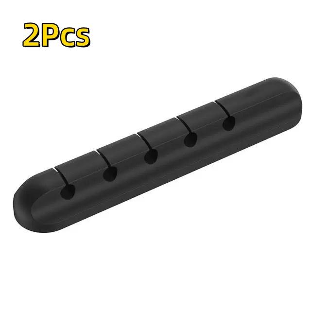 2Pcs 5-Port Cable Organizer Storage Convenient Cable Management Clip For Table Household Workspace And Car Use Bedside Cable Tether Made
2Pcs 5-Port Cable Organizer Storage Convenient Cable Management Clip For Table Household Workspace And Car Use Bedside Cable Tether Made