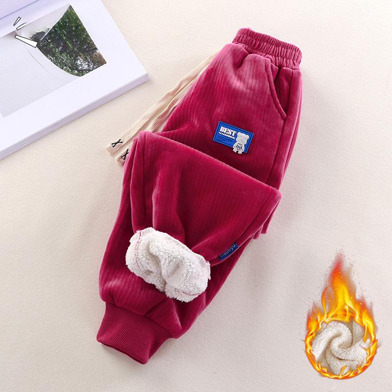 Winter Thick Velvet Casual Boys Pants 2-10Y Girl Pants Corduroy Girls Kids Warm Autumn Outer Wear Trouser Kids Clothes 160cm червоний
Winter Thick Velvet Casual Boys Pants 2-10Y Girl Pants Corduroy Girls Kids Warm Autumn Outer Wear Trouser Kids Clothes 160cm червоний