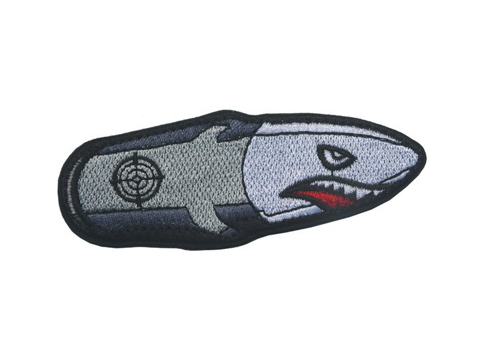 Embroidered Angry Bullet Velcro Armband Label for Outdoor Gear
Embroidered Angry Bullet Velcro Armband Label for Outdoor Gear