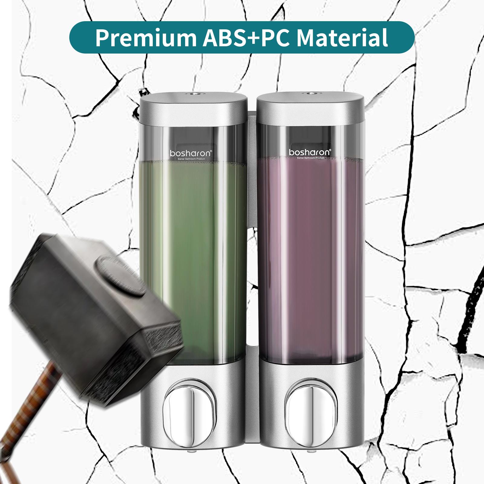 Wall Mounted Soap Dispenser for Shower, Shampoo and Conditioner, Bathroom Accessories, 2 × 300 ml білий
Wall Mounted Soap Dispenser for Shower, Shampoo and Conditioner, Bathroom Accessories, 2 × 300 ml білий