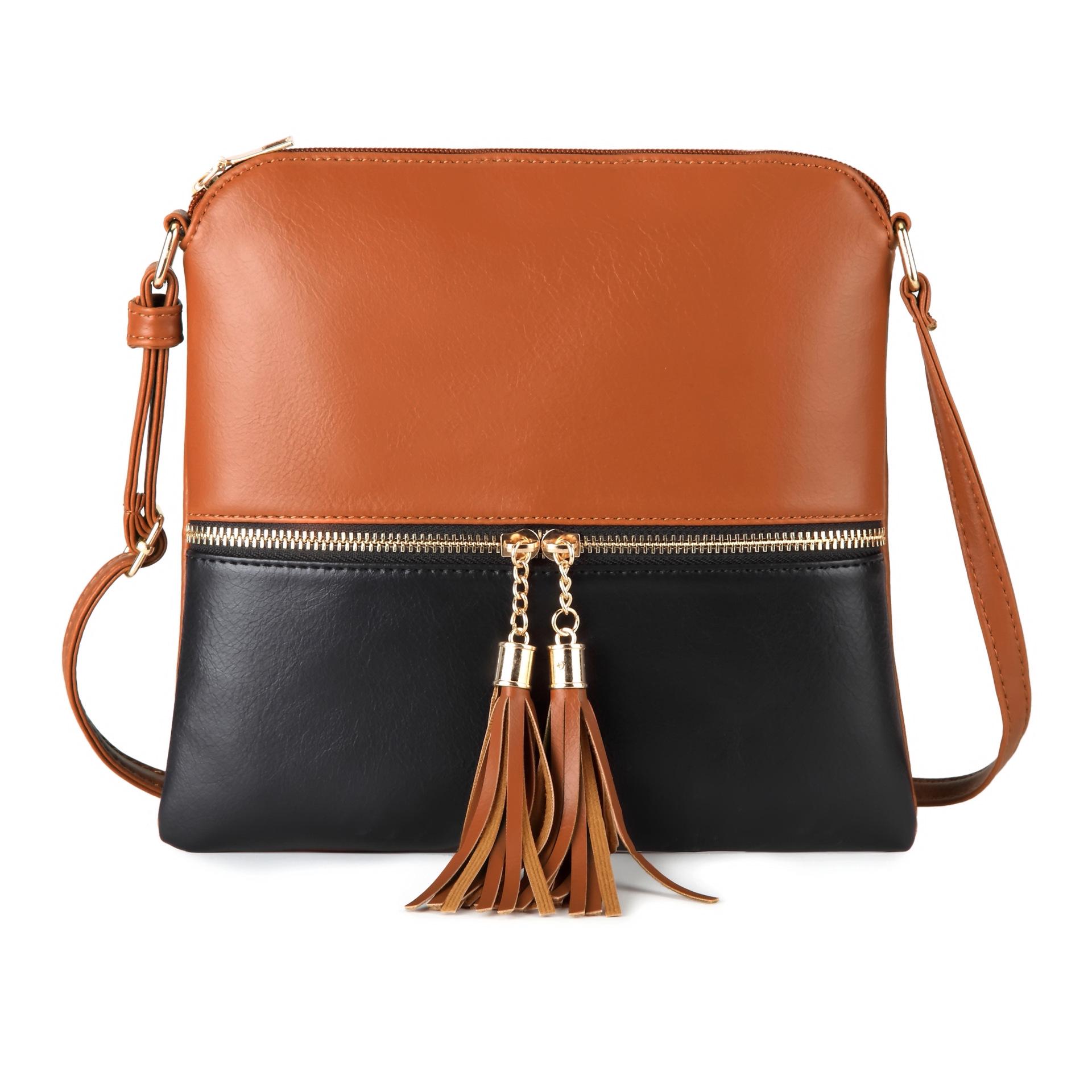 Women s Crossbody Shoulder Bag with Double Tassels and Front Pocket Zipper - In Stock and Trending
Women s Crossbody Shoulder Bag with Double Tassels and Front Pocket Zipper - In Stock and Trending