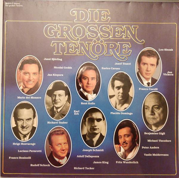 LP Record VARIOUS Die Grossen Tenre 260117 Sonocord Germany Classical Used
LP Record VARIOUS Die Grossen Tenre 260117 Sonocord Germany Classical Used