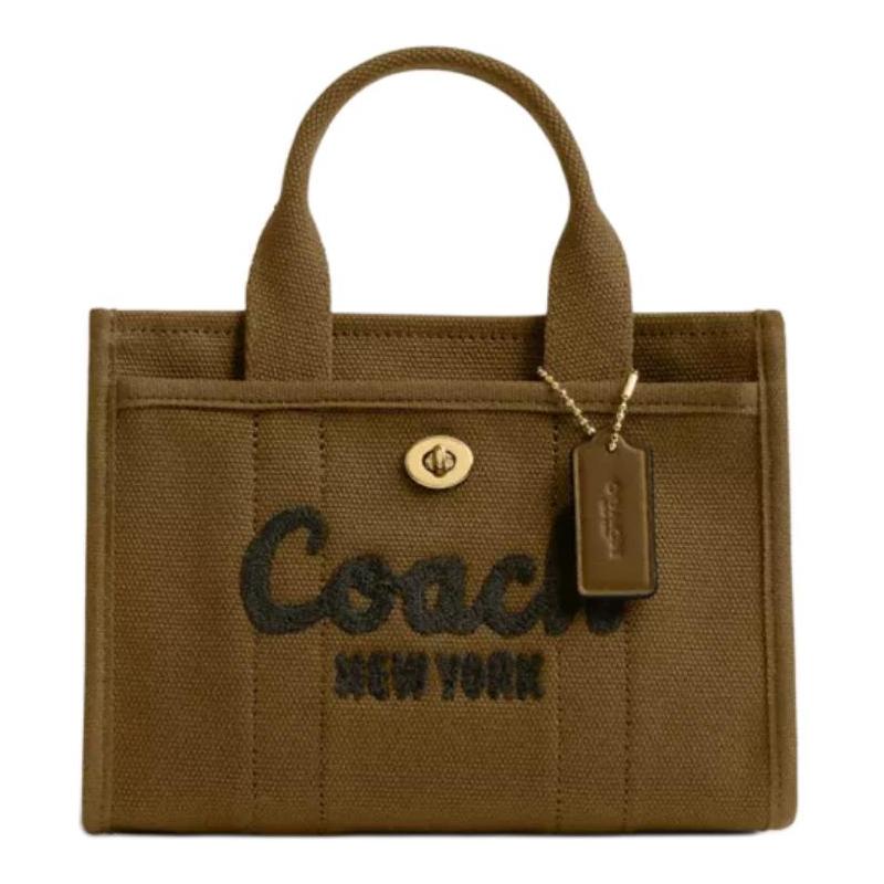 COACH Cargo 20 Logo Charm Removable Shoulder Strap Tote Bag Tote Bag Shopping Bag Fabric Shoulder Bag Small Women s Olive коричневий
COACH Cargo 20 Logo Charm Removable Shoulder Strap Tote Bag Tote Bag Shopping Bag Fabric Shoulder Bag Small Women s Olive коричневий