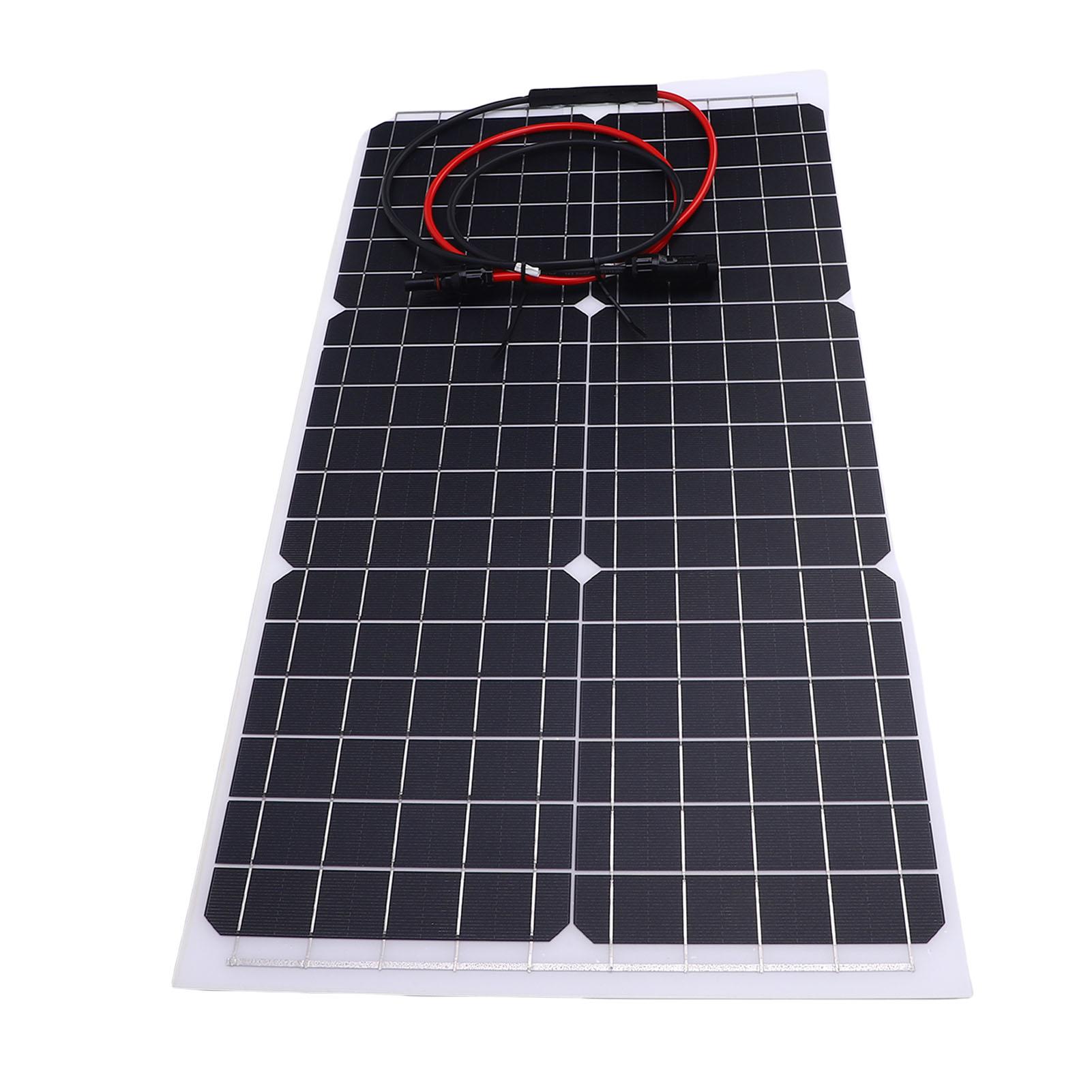 Solar Panel Controller Kit 30W 18V Monocrystalline Silicon Semi Flexible Solar Panel with 12V 24V Solar Charge Controller for Home Camping Greenhouse
Solar Panel Controller Kit 30W 18V Monocrystalline Silicon Semi Flexible Solar Panel with 12V 24V Solar Charge Controller for Home Camping Greenhouse