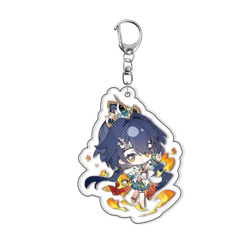 Game Honkai Star Rail Anime Character Keychain For March Jade Boothill Yunli Jiao Qiu 6 cm
Game Honkai Star Rail Anime Character Keychain For March Jade Boothill Yunli Jiao Qiu 6 cm
