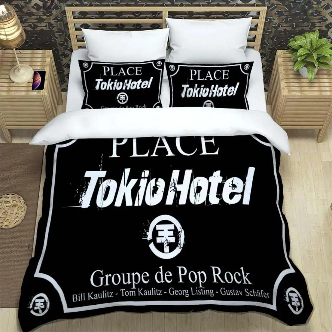 Постельное белье с принтом группы Tokio Hotel, Комплект пододеяльника для рок-группы, Покрытие для одеяла HD для детского постельного белья, Постельное белье, Декор спальни 70x133cm 3pcs
Постельное белье с принтом группы Tokio Hotel, Комплект пододеяльника для рок-группы, Покрытие для одеяла HD для детского постельного белья, Постельное белье, Декор спальни 70x133cm 3pcs