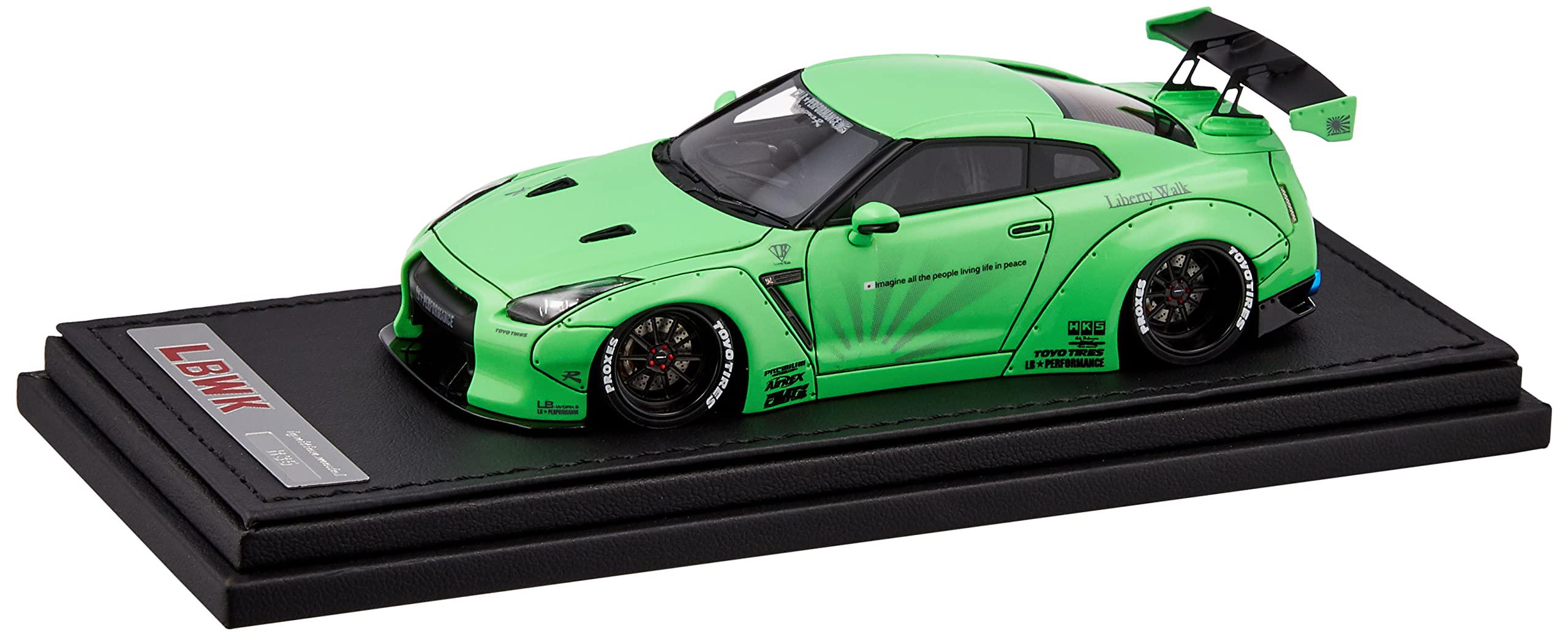 ignition model Green Metallic finished product 1/43 LB-WORKS GT-R (R35)
ignition model Green Metallic finished product 1/43 LB-WORKS GT-R (R35)
