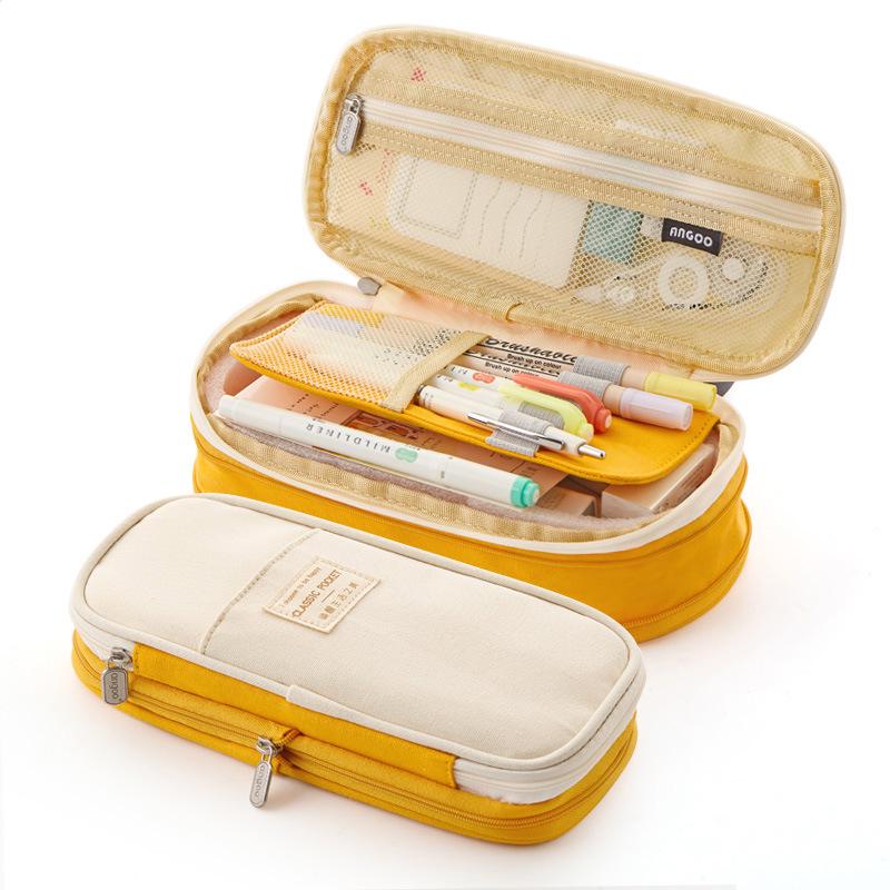 Large Capacity Pencil Case Stationery School Supplies Pencil Cases Pouch Office Desk Storage Bag Students Kids Pen Case Bags Box жёлтый
Large Capacity Pencil Case Stationery School Supplies Pencil Cases Pouch Office Desk Storage Bag Students Kids Pen Case Bags Box жёлтый