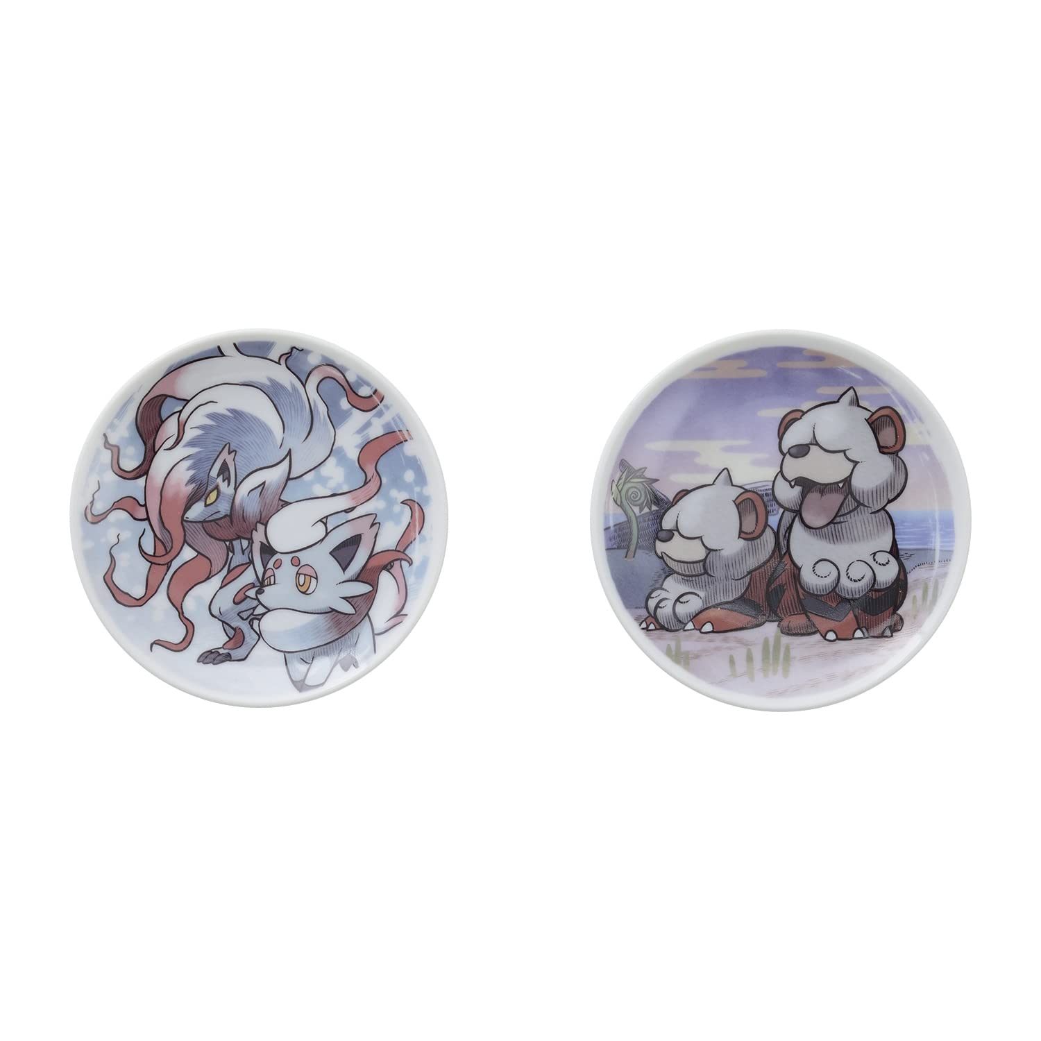 Оригинальный небольшой набор тарелок Pokemon Center из 2 предметов HISUI DAYS Джейд Гварди и Джейд Зороа
Оригинальный небольшой набор тарелок Pokemon Center из 2 предметов HISUI DAYS Джейд Гварди и Джейд Зороа