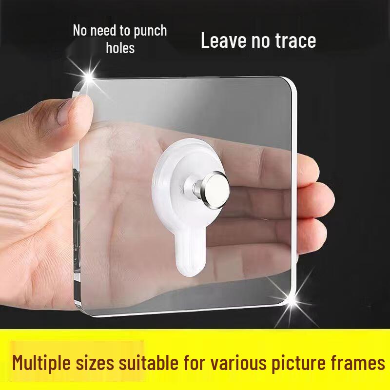 No-Drill Traceless Adhesive Wall Hook Screw Stickers
No-Drill Traceless Adhesive Wall Hook Screw Stickers
