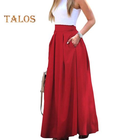 Женская юбка макси с высокой талией, дышащая, с большим подолом, длинная юбка с карманами, в стиле пригородной вечеринки, утягивающая юбка L красный
Женская юбка макси с высокой талией, дышащая, с большим подолом, длинная юбка с карманами, в стиле пригородной вечеринки, утягивающая юбка L красный